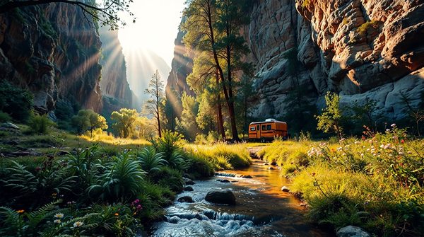 Venez savourer la nature : camping dans les gorges du tarn